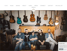 Tablet Screenshot of fruitionband.com